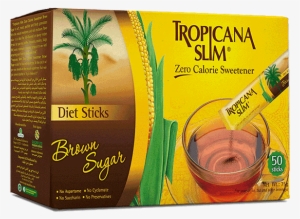 Tropicana Slim Zero Calorie Sweetener Brown Sugar - Tropicana Slim #3237878
