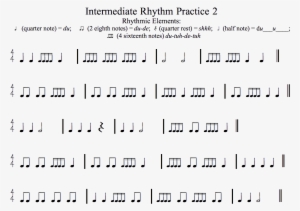 Remember To Keep A Steady Beat As You Go - Rhythm Practice Level 2 #3238041