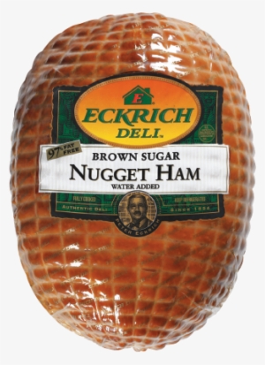 Brown Sugar Nugget Ham - Eckrich Honey Loaf 1/2 Loaf Deli - Loaves #3238175