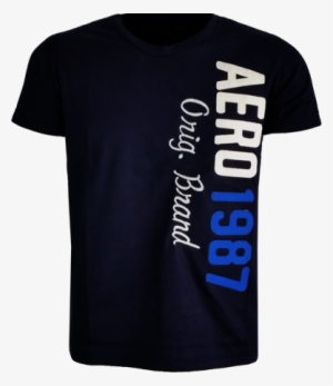 Camiseta Aéropostale Masculina Azul Marinho - T-shirt #3238417