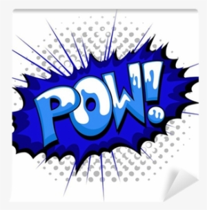 Comic Expression Vector Text Wall Mural • Pixers® • - Free Pow Clip Art #3238579