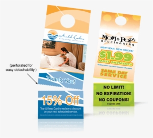 Rip Business Card Templates Door Hanger With Rip Card - Tear Off Door Hangers #3239000