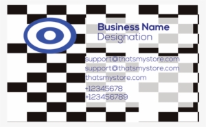 Designer Business Card Template - Circle #3239399