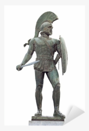 King Leonidas Of The 300 Spartan Soldiers Sticker • - Statue Of King Leonidas Of Sparta #3240322