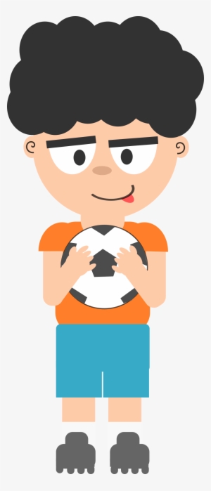 This Free Icons Png Design Of Cartoon Soccer Guy #3240371