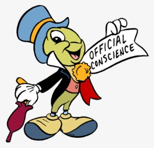 Jiminy Cricket Clipart Transparent - Jiminy Cricket Conscience #3240531