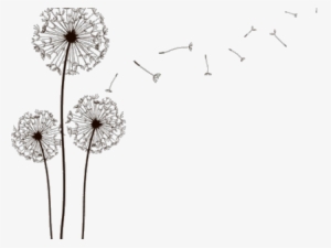 Dandelion Clipart Pinterest - Mini Wristlet Clutch, Women's, Pale Blue #3241085