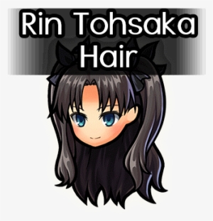 Cosmetic Item-rin Tohsaka Hair 001 Render - Cosmetics #3241194
