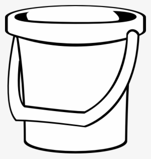 White - Bucket Black And White Clipart - Free Transparent PNG Download ...