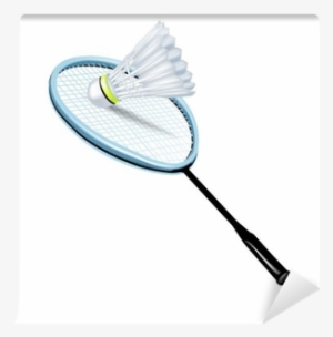 Badminton Racket And Shuttlecock Wall Mural • Pixers® - Shuttlecock #3242113