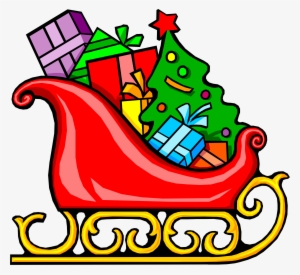 Big Image - Santas Sleigh With Presents #3242458