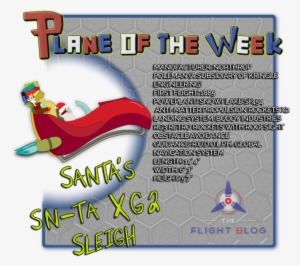 Santa's Sleigh Is Sure To Turn Heads While Traveling - Biplane #3242508