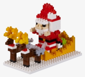Santas Sleigh - Brixies 412306 - Christmas Sleigh Christmas Series #3242538