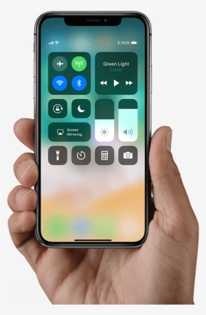 Iphone X Intuitive Gestures - Iphone X In Hand #3242931