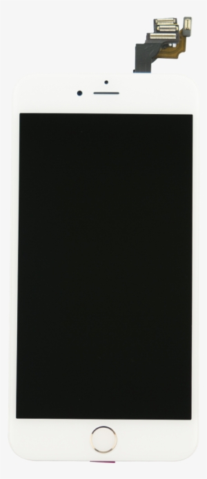 Iphone 6 Plus White/silver Display Assembly With Front - Ecran Lcd Iphone 6 #3242934