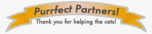 Purrfect Partner Banner - Signage #3243584