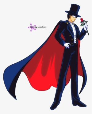 Color Tuxido Mask Opcion 1 By Karenpa On Deviantart - Sailor Jupiter And Tuxedo Mask #3243921
