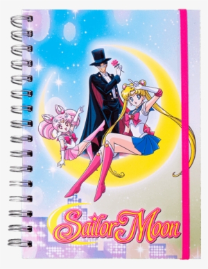 Sailor Moon, Tuxedo Mask & Sailor Chibi Moon A5 Spiral #3244019