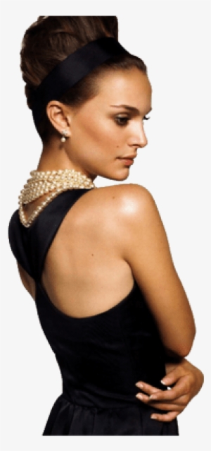 Share This Image - Natalie Portman Breakfast At Tiffany's Dress #3244303