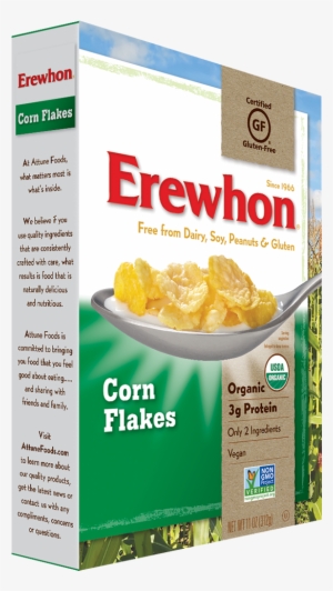 Erewhon Cereals Web Cornflakes - Erewhon Organic Raisin Bran Cereal - 15 Oz Box #3244332