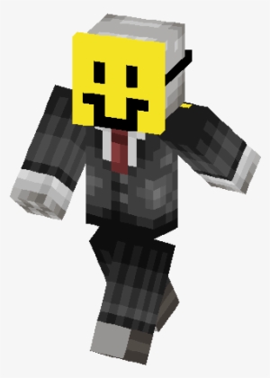 Slender Mask Skin - Masked Minecraft Skins - Free Transparent PNG ...