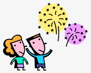 Vector Illustration Of 4th Of July Fireworks Low Explosive - Illustration #3244694