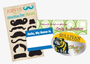 Labels For All Your Social Events - 24 Hour Fasturn Rectangle Labels - Group H - 1c #3244745