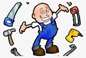 Ad Hoc Handyman • Own Tools & Transport Essential • - Handy Man Clip Art #3245192
