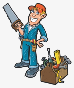 Handyman Tools Png Www Pixshark Com Images Galleries - Proud Worker Cartoon #3245963