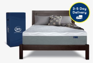 Mattress In A Box On A Bed Fram - Serta #3246194