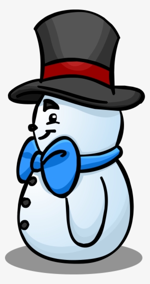 Top Hat Snowman Sprite 003 - Free Transparent PNG Download - PNGkey