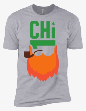 Men's Leprechaun Beard T-shirt - Red 5 #3246378