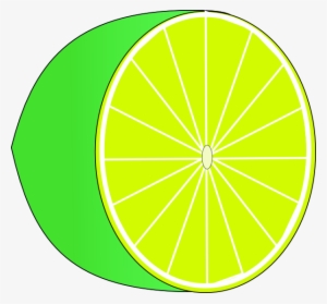 Free Lime Wedge Png - Frutas De Color Verdes Animadas #3246384