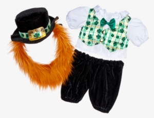 Leprechaun Outfit 3 Pc - Costume Hat #3246667