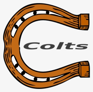 Colts Clip Art At Clker - Horseshoe Clip Art #3246913