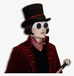Johnny Depp Willy Wonka Png #3247270
