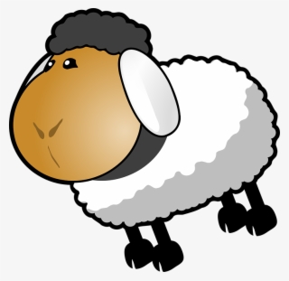 How To Set Use Sheep Dark Grey Hair Icon Png - Sheep Clip Art #3247271
