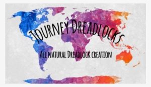 Are You Looking To Start Your Dreadlock Journey - Blank World Map Without Borders #3247376