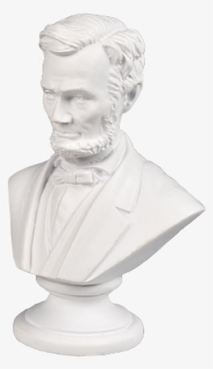 Mini Lincoln 3 Inch White Bust - Bust #3247527 Mini Lincoln 3 Inch White Bust - Bust #3247527