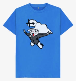 Skydiving Ferret - T-shirt #3247726
