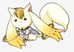 Gilgamesh And Kyubey , And Mahou Shoujo - Cartoon #3248639