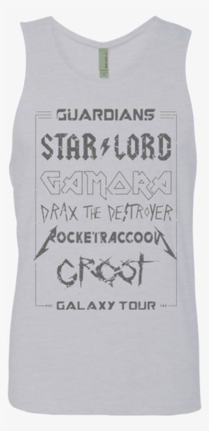Guardians Galaxy Tour Grunge Men's Premium Tank Top - Up Tee #3248757