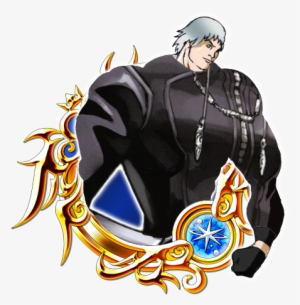 Media[media] Fixed Days Black Coat Riku Found In The - Kingdom Hearts Stained Glass Ex #3248781