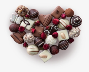 Heart Shaped Chocolate Decoration Png - Prouve Perfumes #3249655