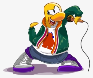 Rock Band Clipart Penguin - Club Penguin Band Franky #3249980