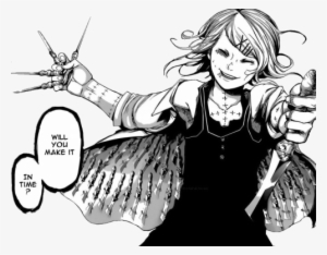 Juuzou Before Makeup - Tokyo Ghoul Suzuya Knife #3250431