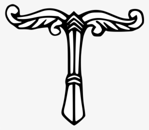 Irminsul Pillar Black - Irminsul Symbol #3250561