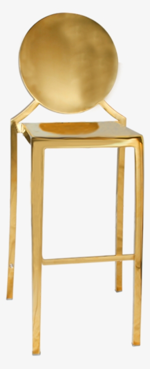 Coco Luxe Gold Bar Stool - Gold Bar Stools #3250688
