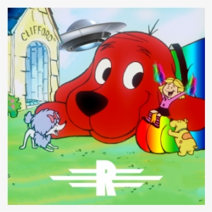 Clifford The Big Red Dog Edible Cake #3250927