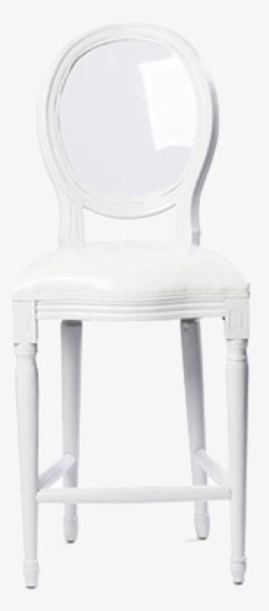 Crystal Medallion Barstool Clear Back Categories - Chair #3251078